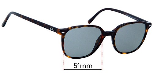 Ray-Ban RB2193 Leonard 51mm Replacement Lenses